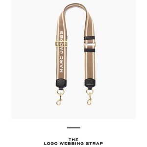 Marc Jacobs logo webbing strap
